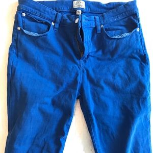 J. Crew Lookout High Rise Skinny Blue jeans 30